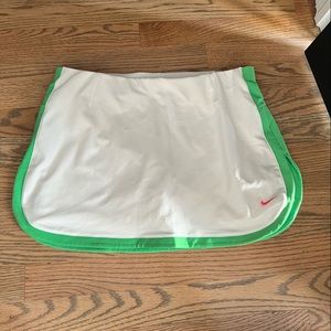 Nike Dri Fit White Tennis Skort/Skirt